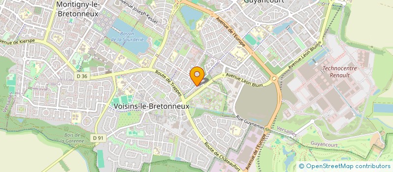 localisation de l'entreprise IMAGEM TECHNOLOGY à VOISINS-LE-BRETONNEUX