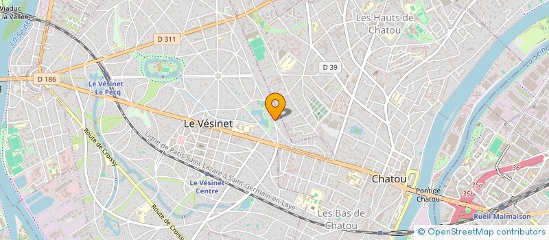 localisation de l'entreprise IMAGEMENT  LE VESINET