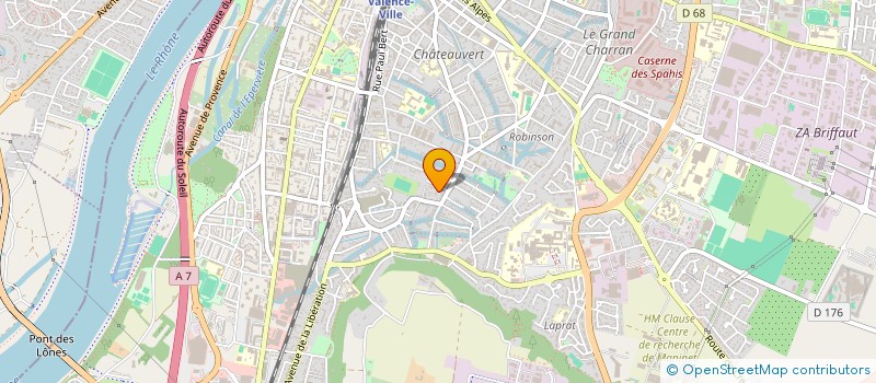 localisation de l'entreprise IMAGEO à VALENCE