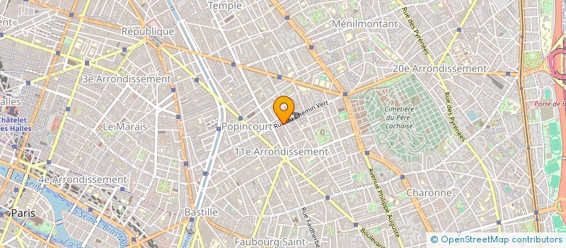 localisation de l'entreprise IMAGER'S à PARIS