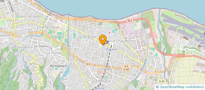 localisation de l'entreprise IMAGERIE CAPRICORNE  SAINT-DENIS