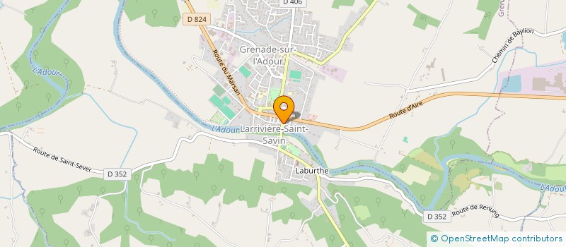 localisation de l'entreprise IMAGERIE DE TARASCON  GRENADE-SUR-L'ADOUR