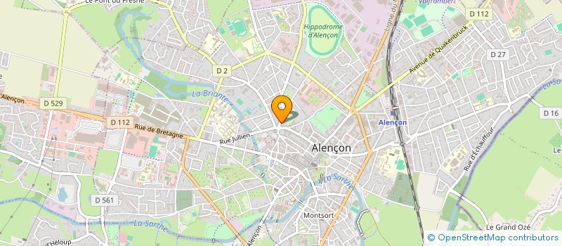 localisation de l'entreprise IMAGERIE MEDICALE ALENCON à ALENCON
