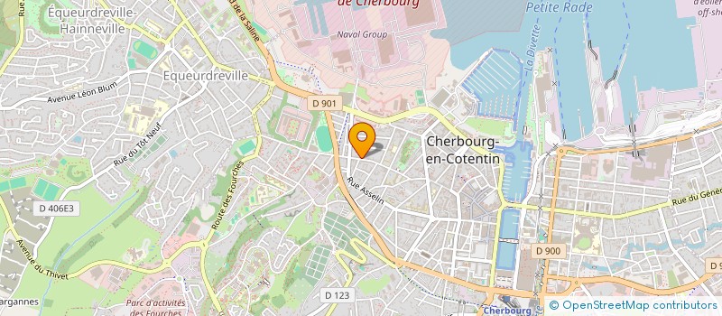 localisation de l'entreprise IMAGERIE MEDICALE CHERBOURG COTENTIN à CHERBOURG-EN-COTENTIN