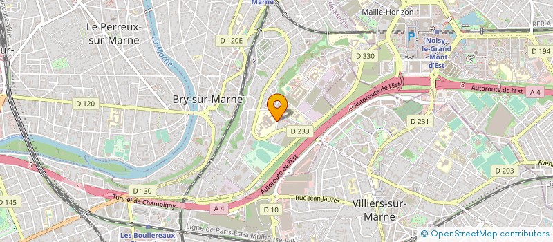 localisation de l'entreprise IMAGERIE MEDICALE DE MARNE LA VALLEE à BRY-SUR-MARNE