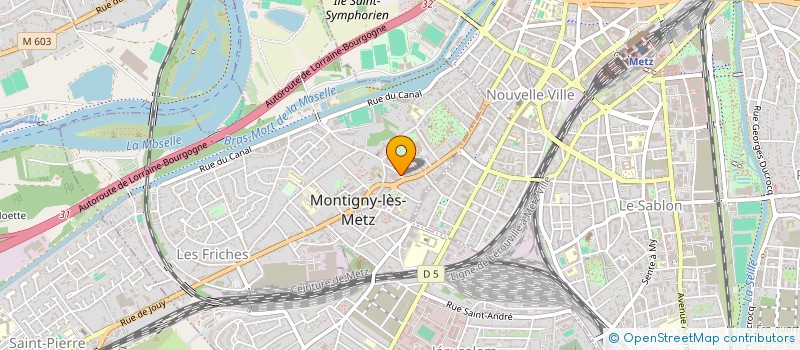 localisation de l'entreprise IMAGERIE MEDICALE DE MONTIGNY à MONTIGNY-LES-METZ