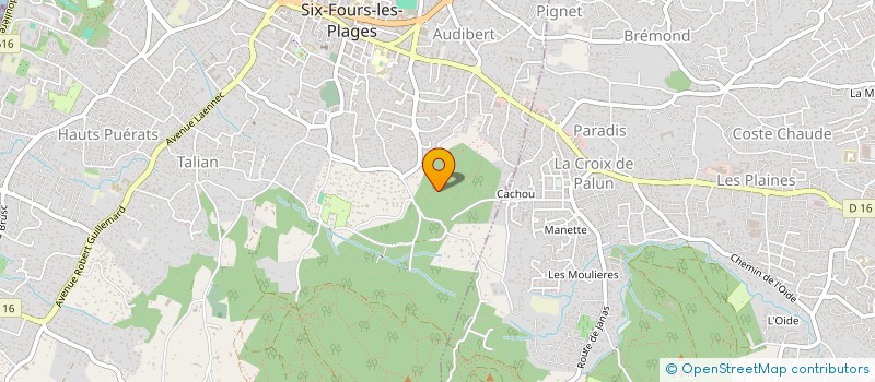 localisation de l'entreprise IMAGERIE MEDICALE DE PROVENCE à SIX-FOURS-LES-PLAGES