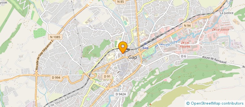 localisation de l'entreprise IMAGERIE MEDICALE DES HAUTES ALPES à GAP