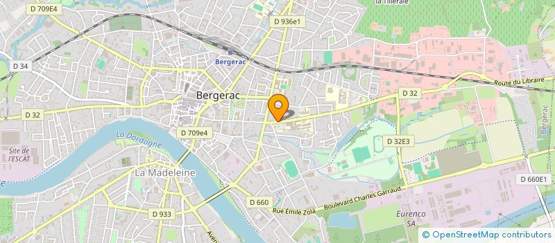 localisation de l'entreprise IMAGERIE MEDICALE DU BERGERACOIS à BERGERAC