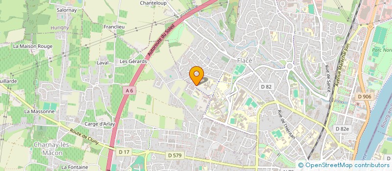 localisation de l'entreprise IMAGERIE MEDICALE DU MACONNAIS  MACON