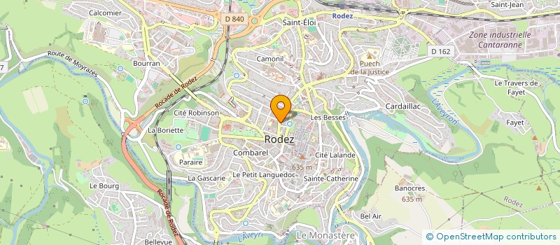 localisation de l'entreprise IMAGERIE MEDICALE DU RUTHENOIS à RODEZ