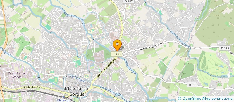 localisation de l'entreprise IMAGERIE MEDICALE DURANCE LUBERON  L'ISLE-SUR-LA-SORGUE