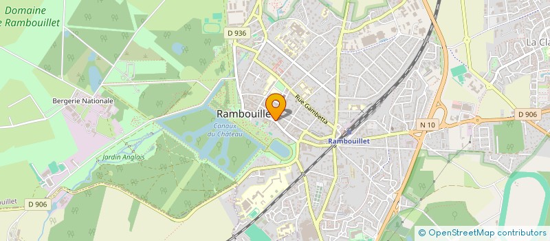 localisation de l'entreprise IMAGERIE MEDICALE ECM à RAMBOUILLET