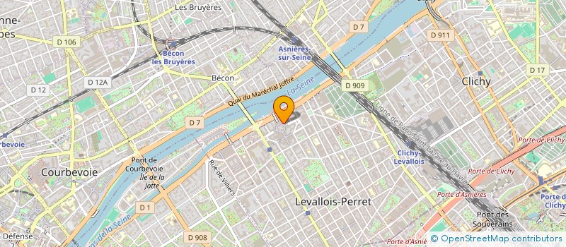 localisation de l'entreprise IMAGERIE MEDICALE LEVALLOIS à LEVALLOIS-PERRET
