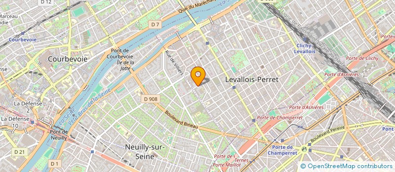 localisation de l'entreprise IMAGERIE MEDICALE LEVALLOIS PERRET à LEVALLOIS-PERRET
