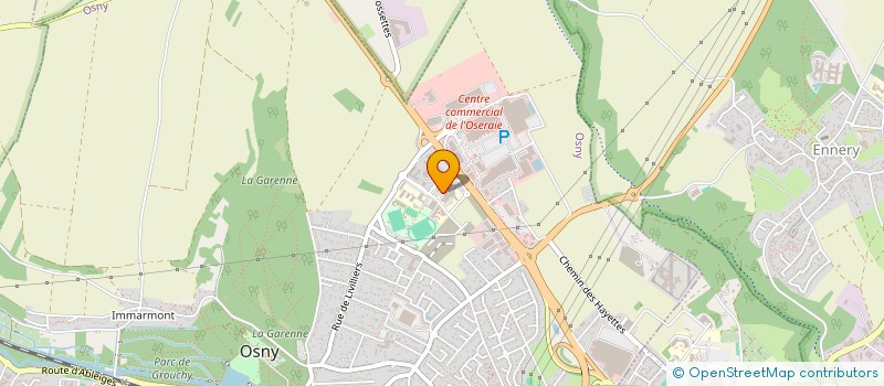 localisation de l'entreprise IMAGERIE MEDICALE SAINTE-MARIE  OSNY