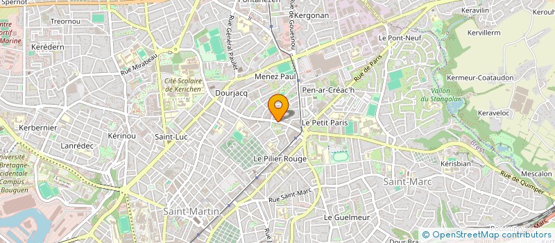 localisation de l'entreprise IMAGERIE MEDICALE STRASBOURG à BREST