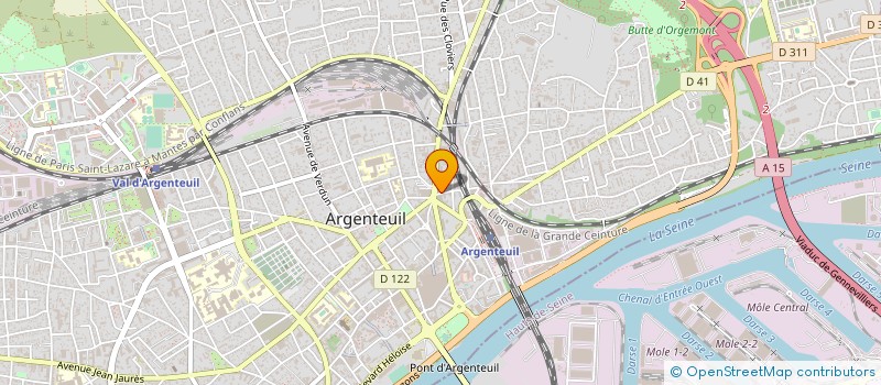 localisation de l'entreprise IMAGERIE MEDICALE VLG  VILLENEUVE-LA-GARENNE