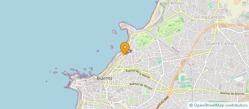 localisation de l'entreprise IMAGERIE SAMATAN à BIARRITZ