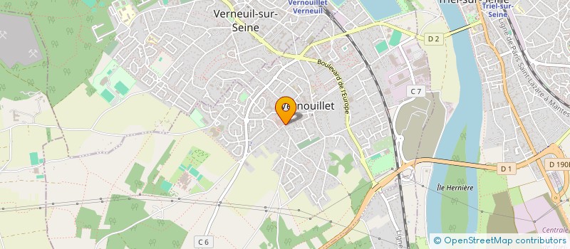localisation de l'entreprise IMAGERIE SUEDOISE à VERNOUILLET