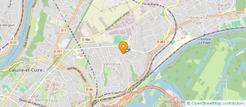 localisation de l'entreprise IMAGES  CALUIRE-ET-CUIRE