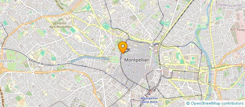 localisation de l'entreprise IMAGES DE FOND à MONTPELLIER
