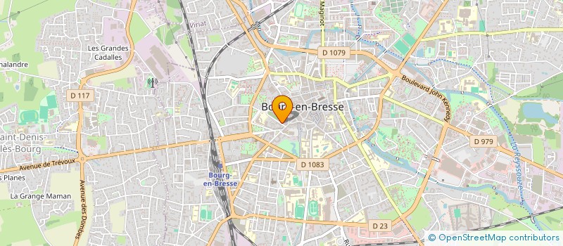 localisation de l'entreprise IMAGES DE L'AIN à BOURG-EN-BRESSE