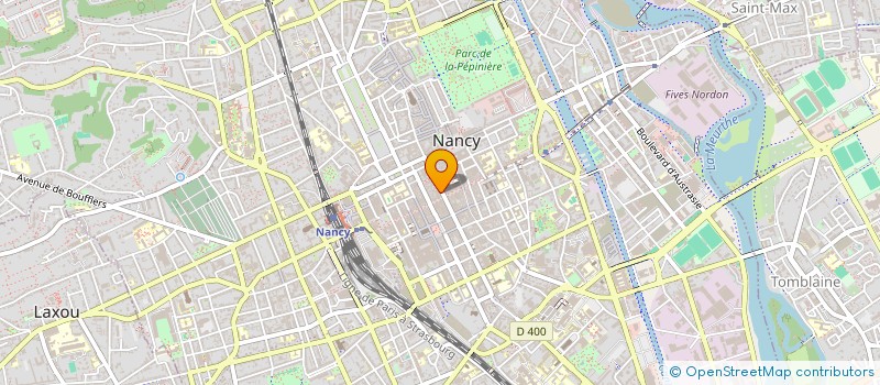 localisation de l'entreprise IMAGES DE MARQUE à NANCY