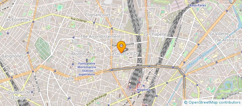 localisation de l'entreprise IMAGES DE SON  PARIS