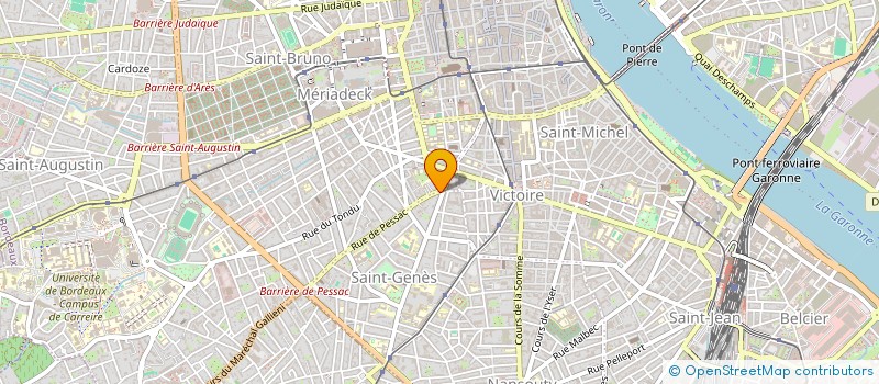 localisation de l'entreprise IMAGES DE VIE  BORDEAUX