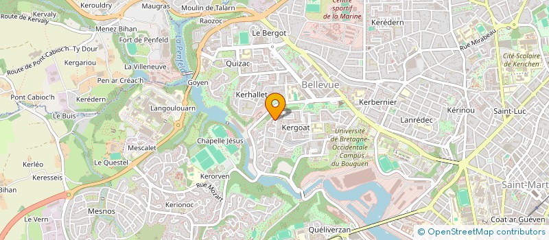 localisation de l'entreprise IMAGES DEBOUTS à BREST