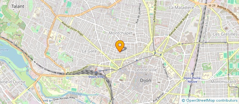 localisation de l'entreprise IMAGES DIFFUSION INFORMATIQUE à DIJON