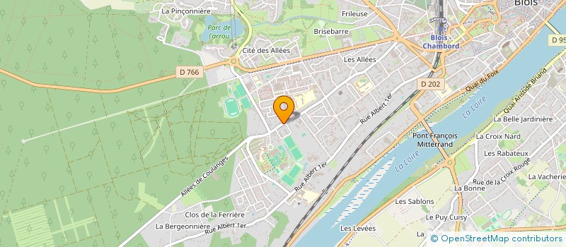 localisation de l'entreprise IMAGES E-N@TION  BLOIS