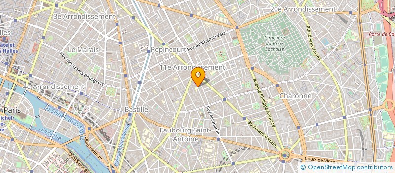 localisation de l'entreprise IMAGES EN BIBLIOTHEQUES à PARIS