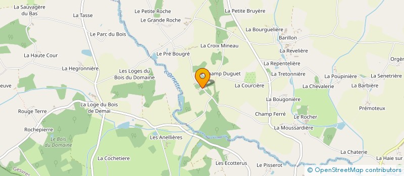 localisation de l'entreprise IMAGES ET COMMUNICATION à SAINT-PIERRE-DES-NIDS