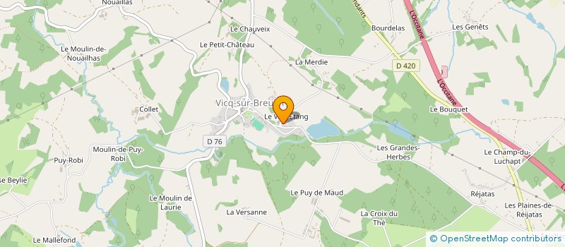 localisation de l'entreprise IMAGES ET DEVELOPPEMENT à VICQ SUR BREUILH