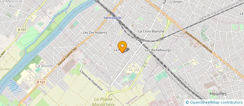 localisation de l'entreprise IMAGES ET MOUVEMENTS à SARTROUVILLE