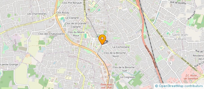 localisation de l'entreprise IMAGES ET SES MEDIAS à ORLEANS