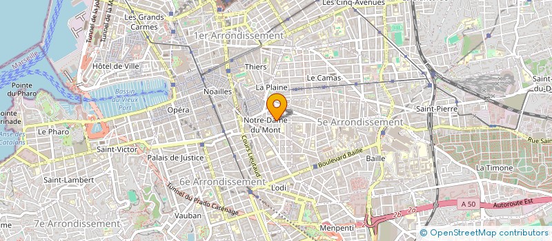 localisation de l'entreprise IMAGES ET SOLIDARITE à MARSEILLE