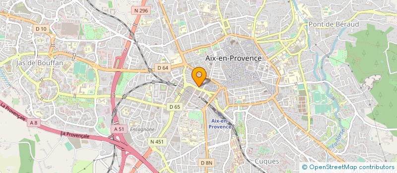 localisation de l'entreprise IMAGES ET TECHNIQUES à AIX-EN-PROVENCE