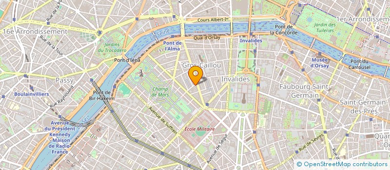 localisation de l'entreprise IMAGES ET TRAMES à PARIS
