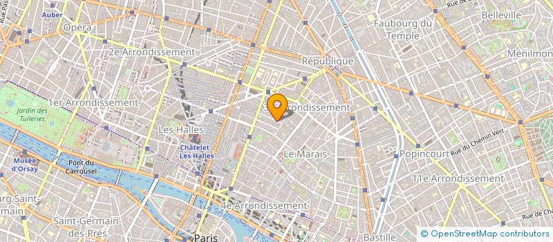 localisation de l'entreprise IMAGES EVIDENCE  PARIS