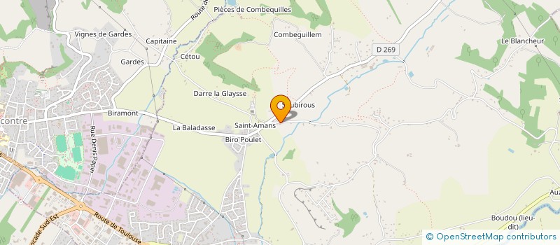 localisation de l'entreprise IMAGES NOUVELLES à BON-ENCONTRE
