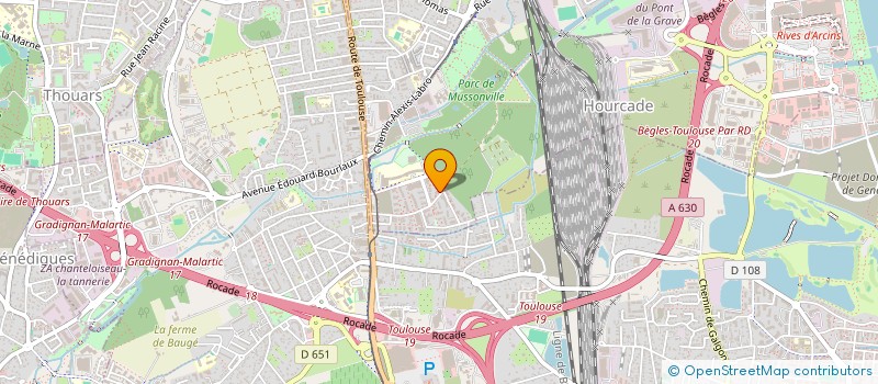 localisation de l'entreprise IMAGES PROD à BEGLES