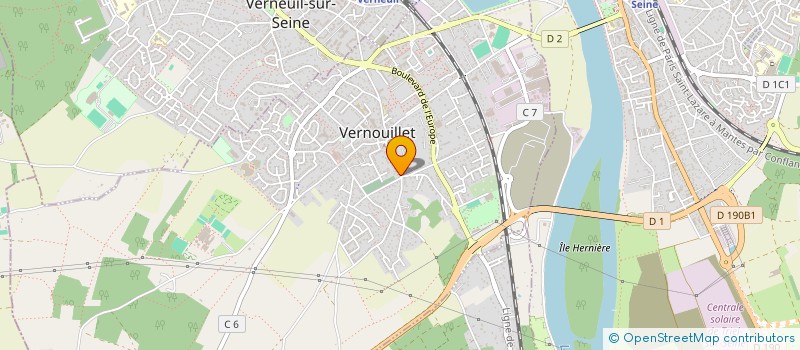 localisation de l'entreprise IMAGES & SEE à VERNOUILLET
