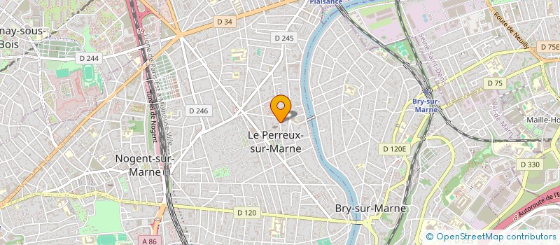 localisation de l'entreprise IMAGES SPORTS CONSEILS ET DEVELOPPEMENTS à LE PERREUX-SUR-MARNE