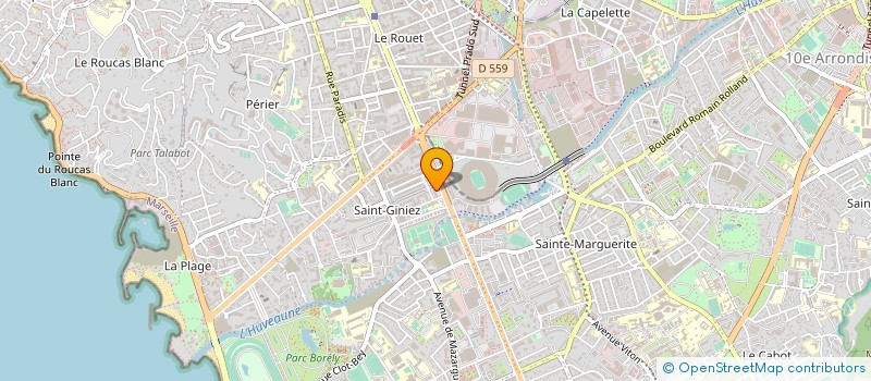 localisation de l'entreprise IMAGES TV à MARSEILLE