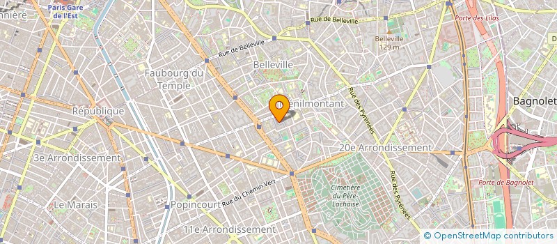 localisation de l'entreprise IMAGESSON  PARIS