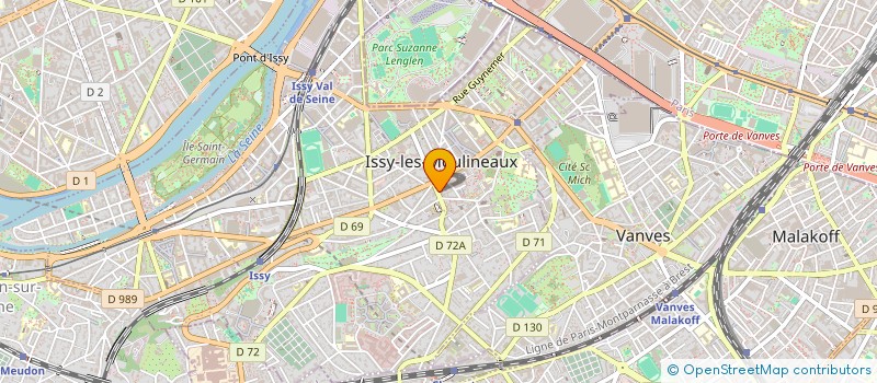 localisation de l'entreprise IMAGICLE à GENNEVILLIERS
