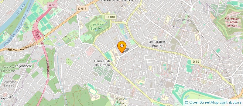 localisation de l'entreprise IMAGIDE@LE à RUEIL-MALMAISON